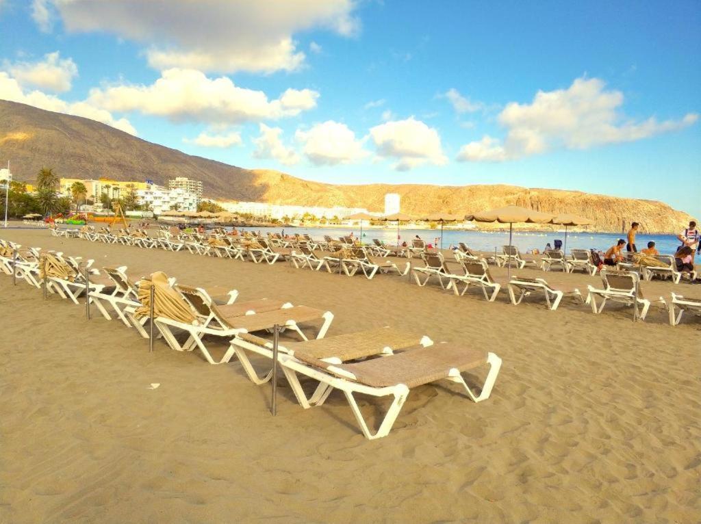Go2Tenerife Apart'Cala Pool & Beach At 5 Mins لوس كريستيانوس المظهر الخارجي الصورة
